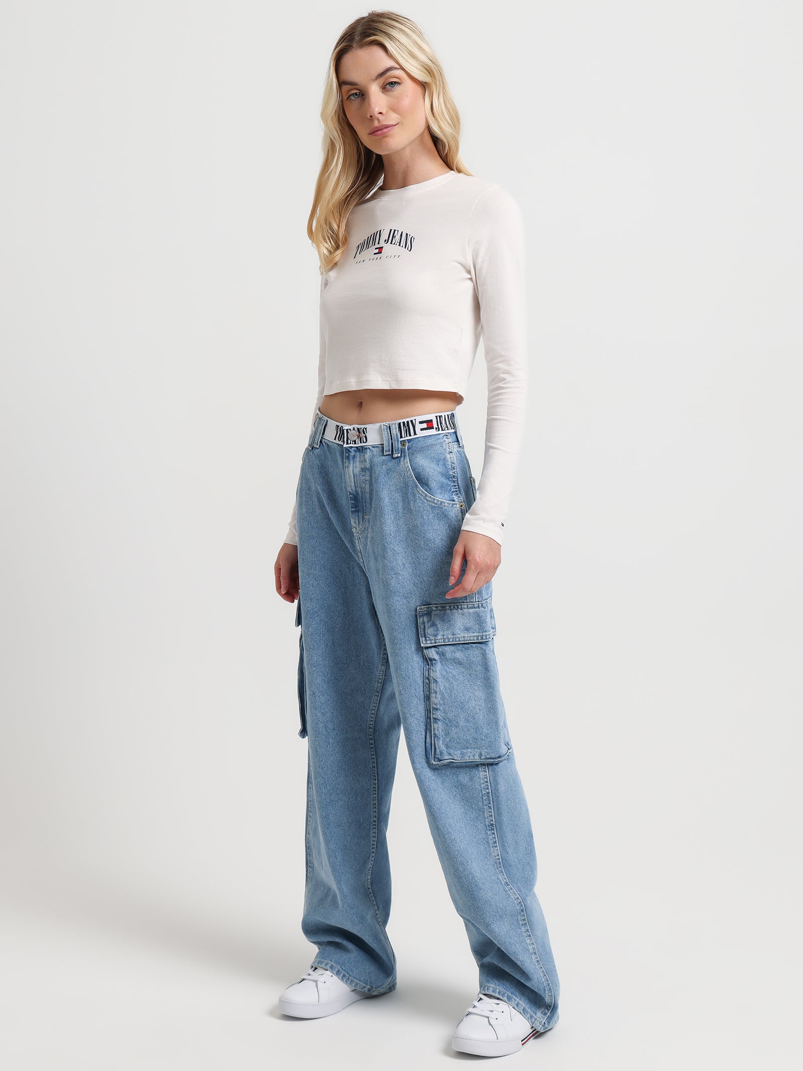 Essential Cropped Long Sleeve T-Shirt