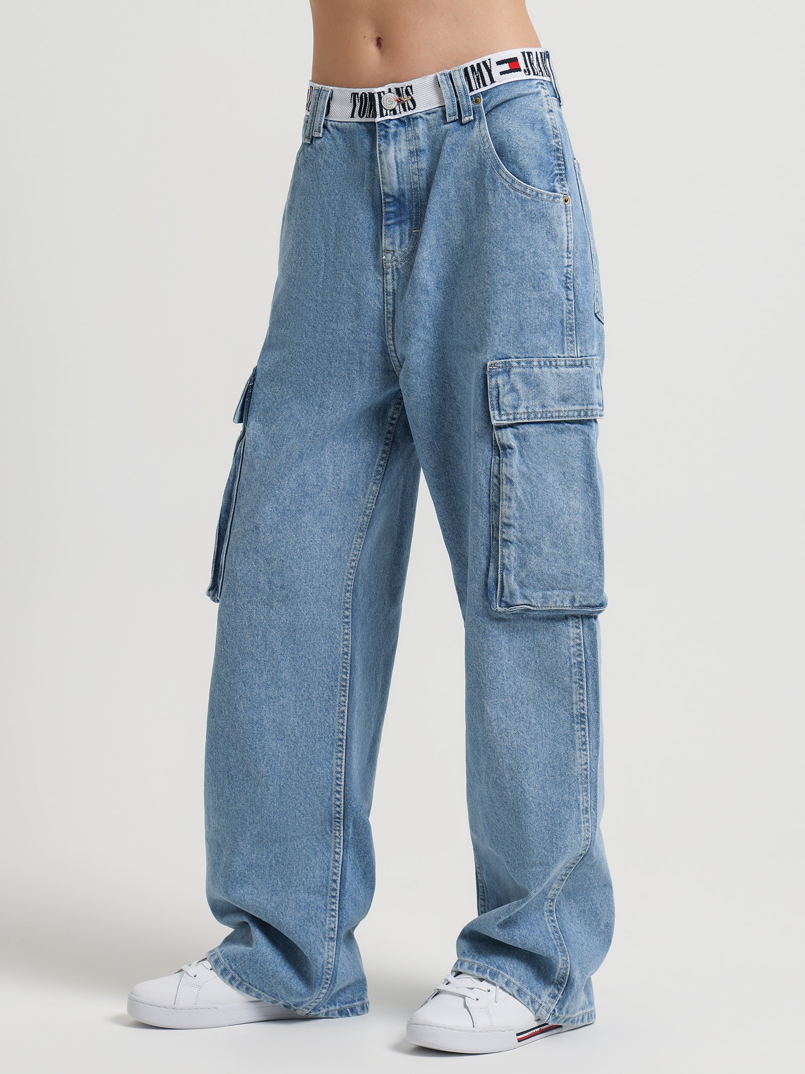 Archive Low Rise Baggy Cargo Jeans