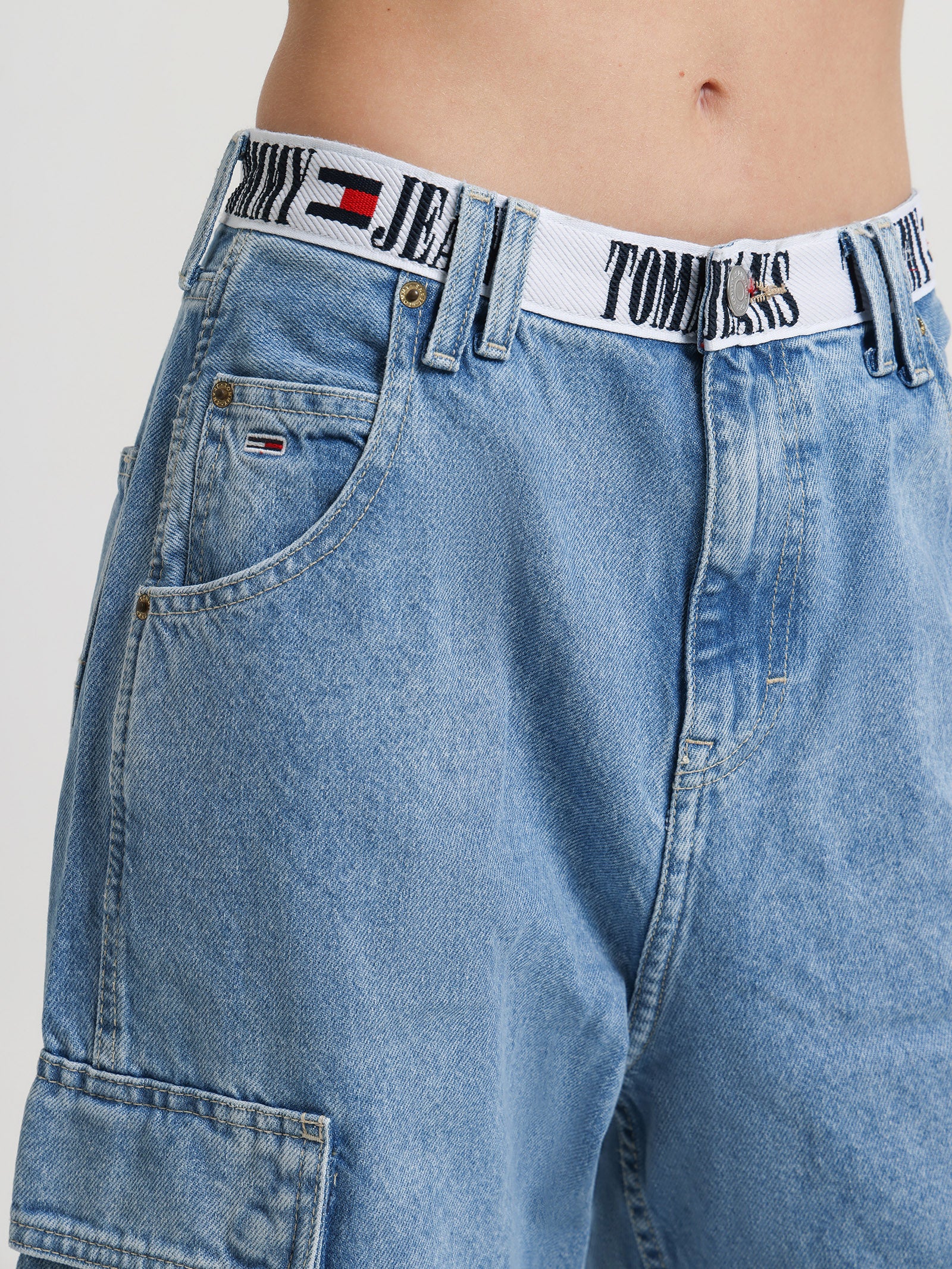 Archive Low Rise Baggy Cargo Jeans