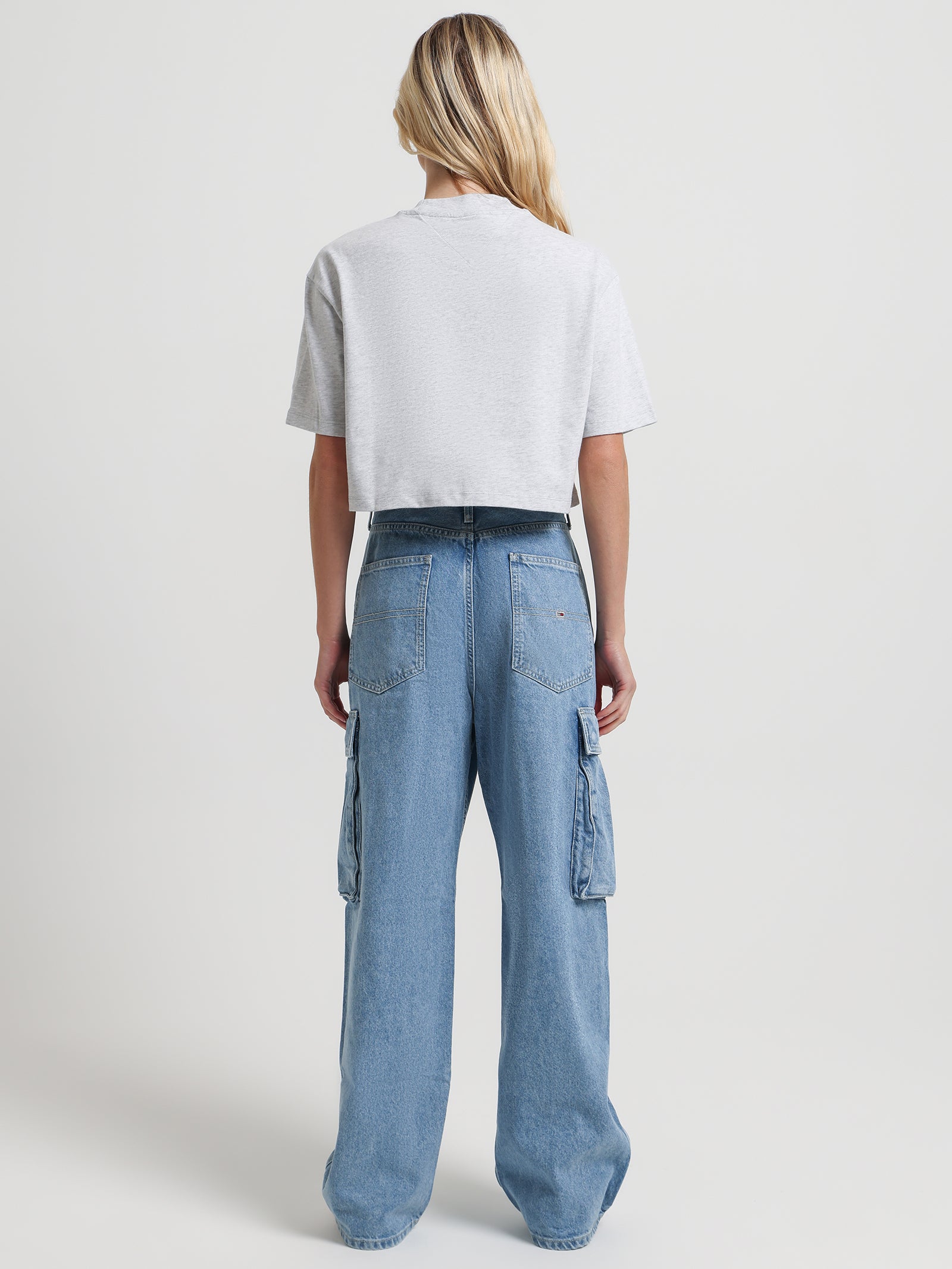 Logo Brushed Jersey Crop Top