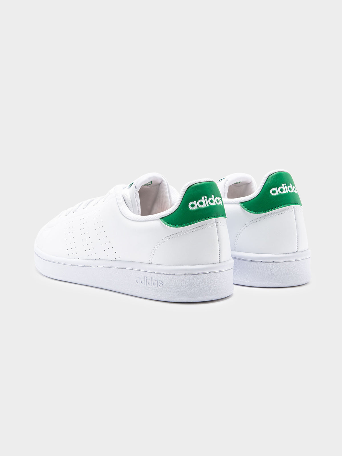 Mens Advantage Shoes in Cloud White &amp; Green