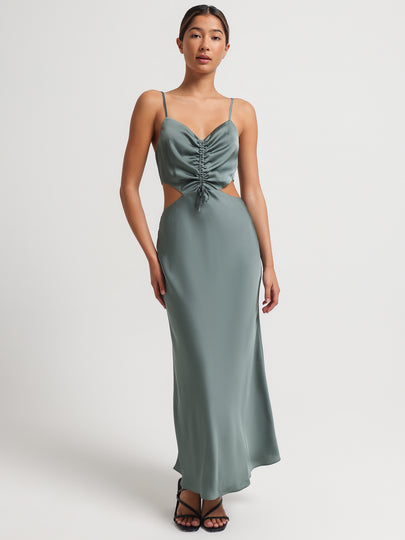 Tamara Ruched Midi Dress