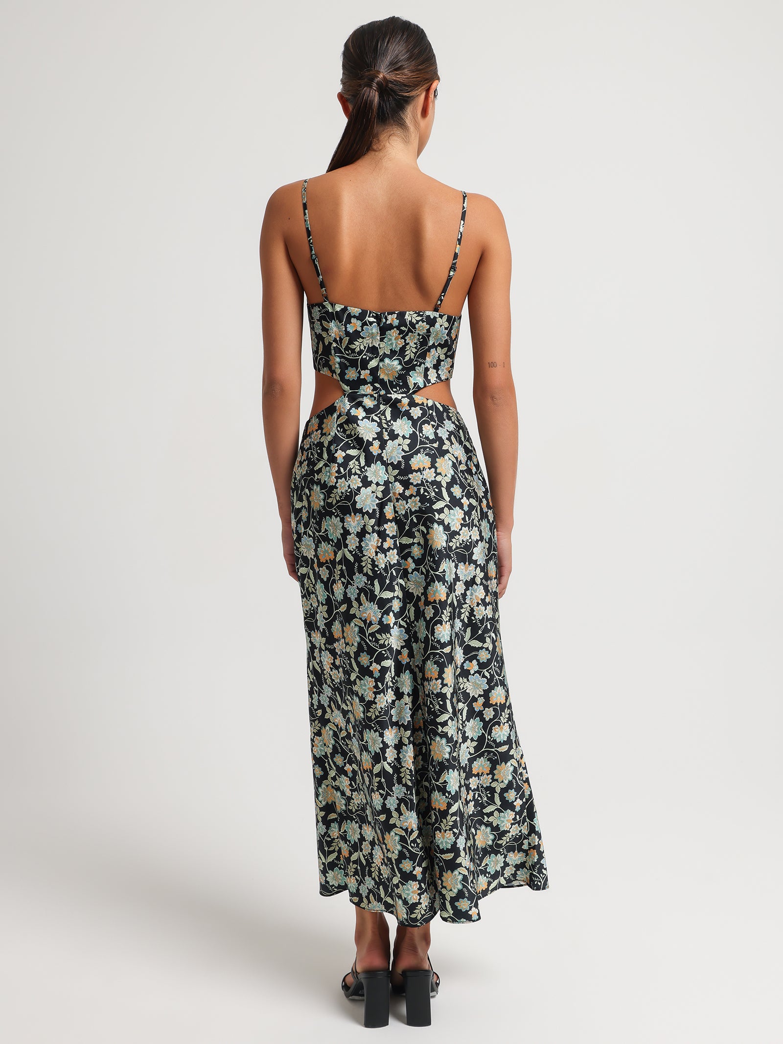 Juliet Ruched Midi Dress