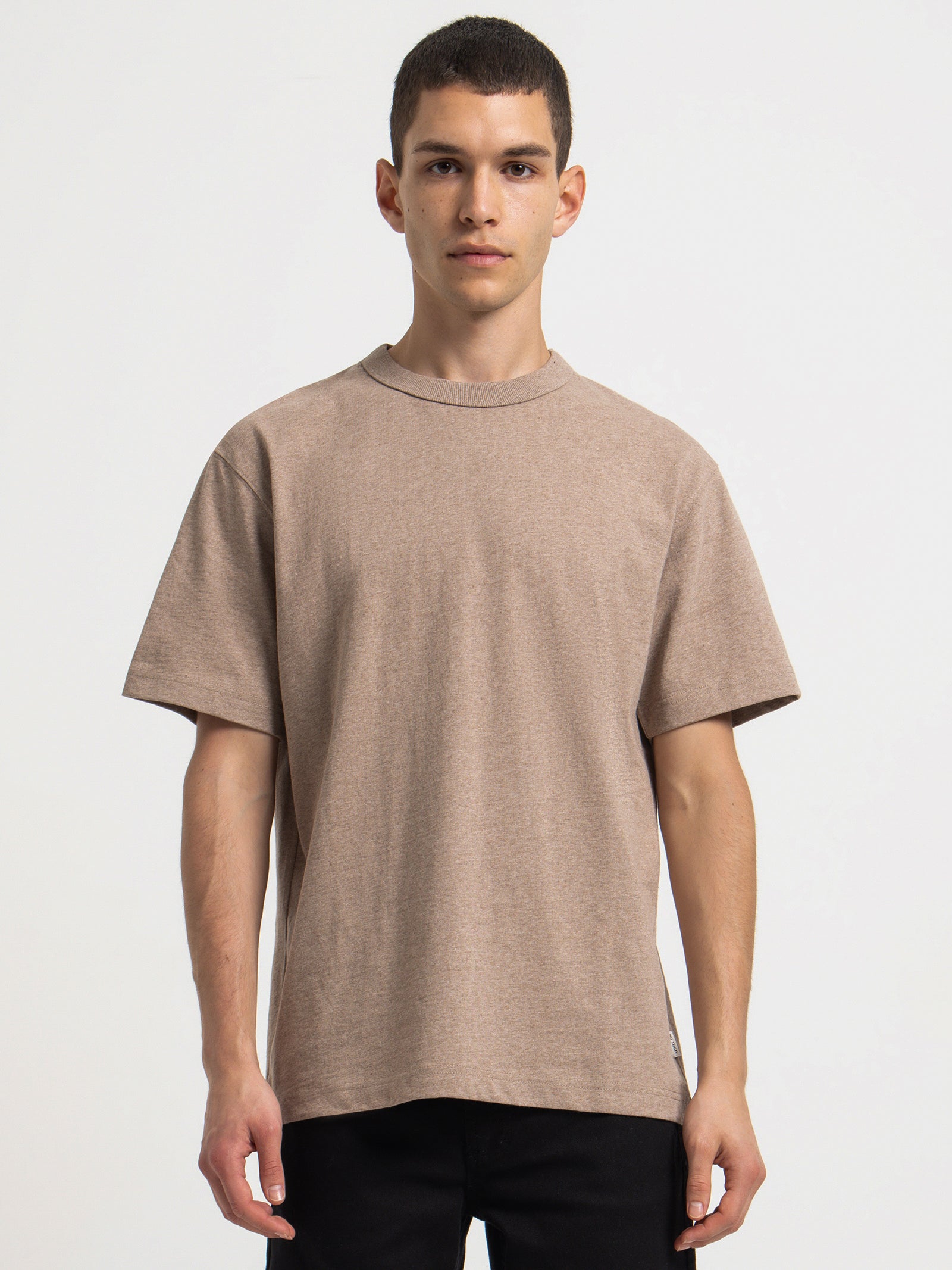 Article One Heavyweight Crew T-Shirt Granola Marle