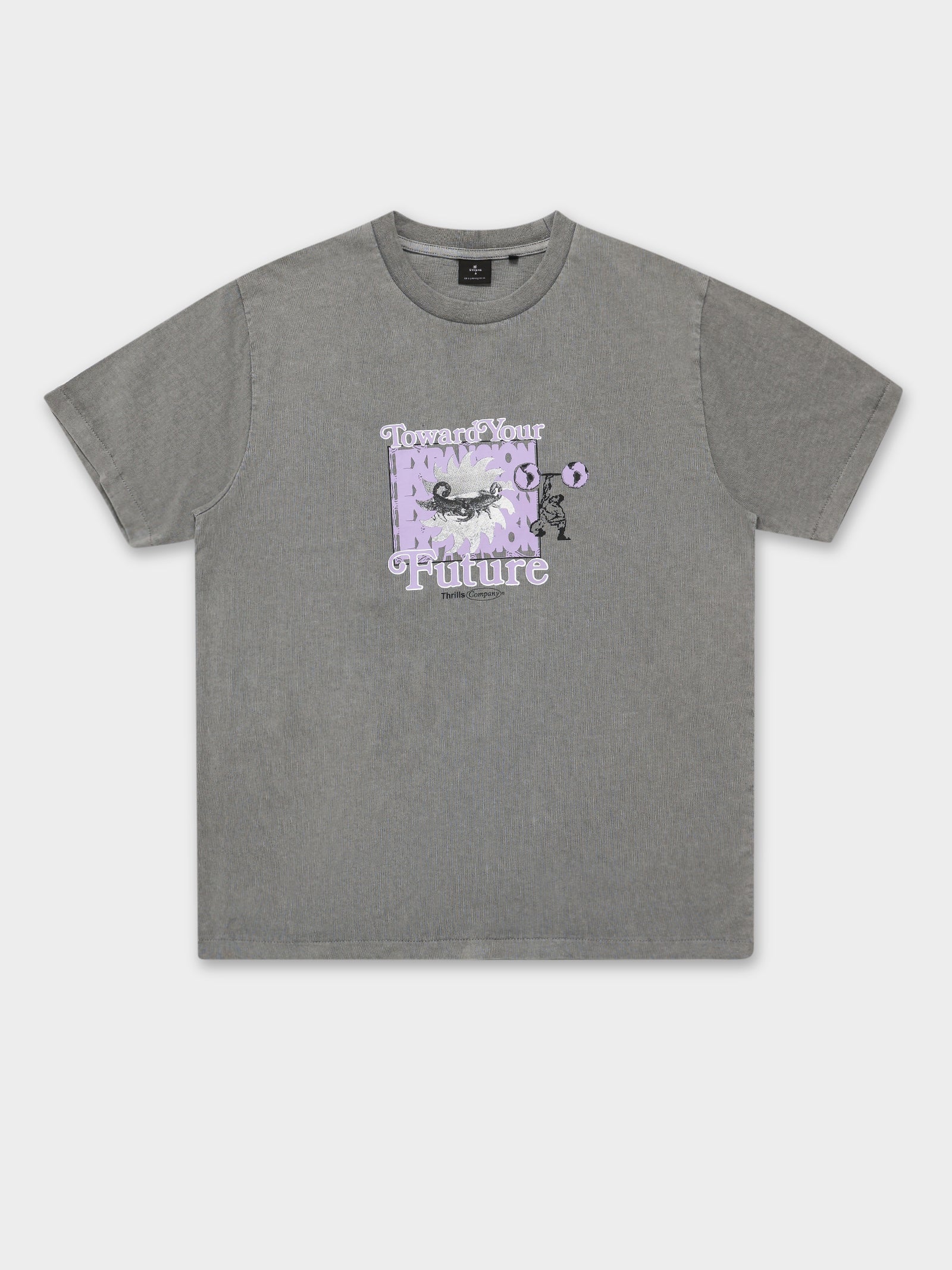 Thrills Forward Your Future Merch T-Shirt Washed Green