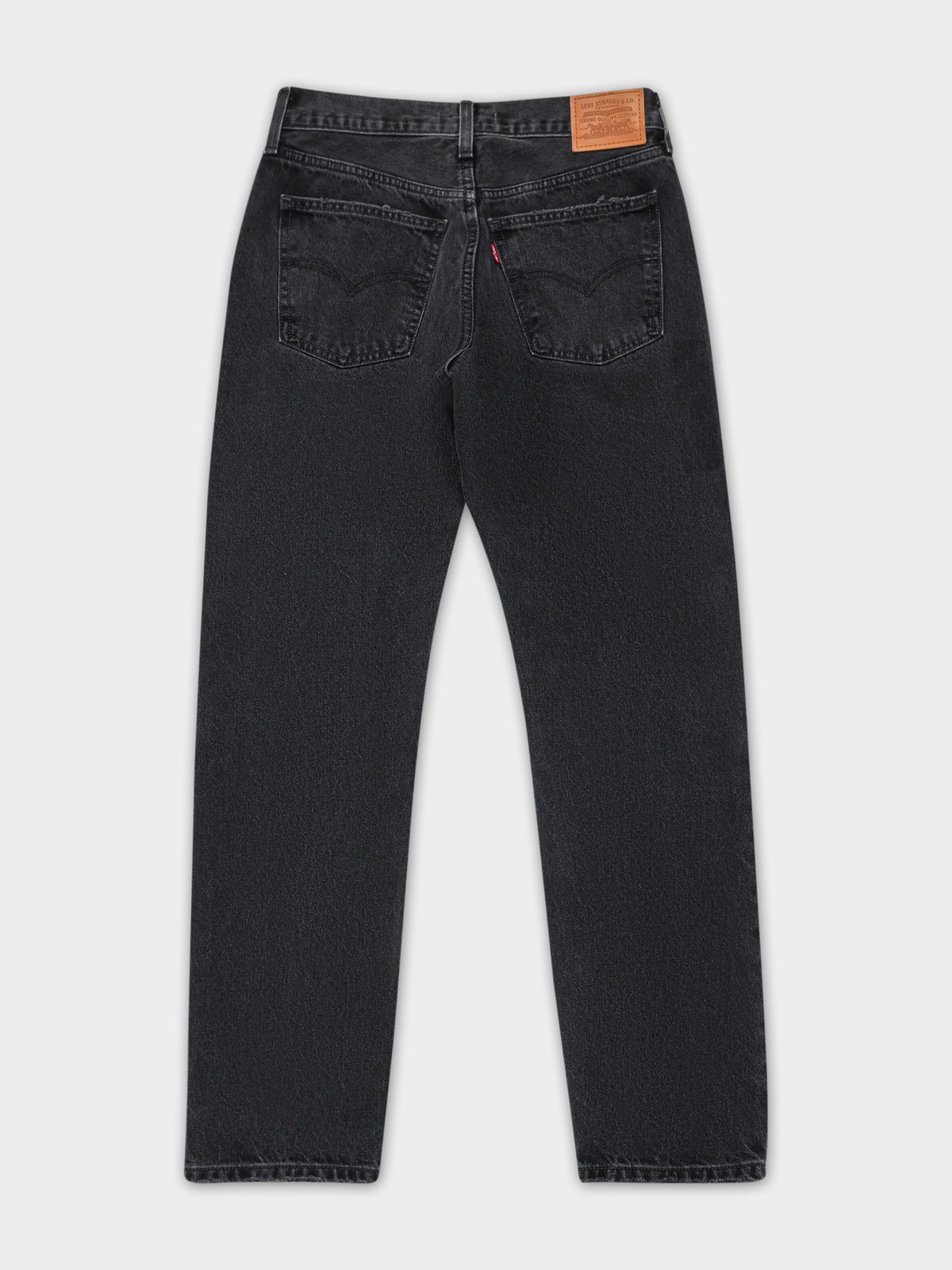 Levis Middy Straight Jeans | Washed Black