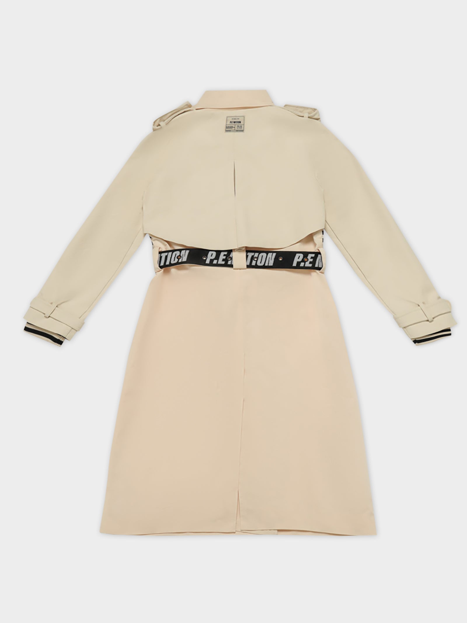 District Trench Coat in Pearled Ivory