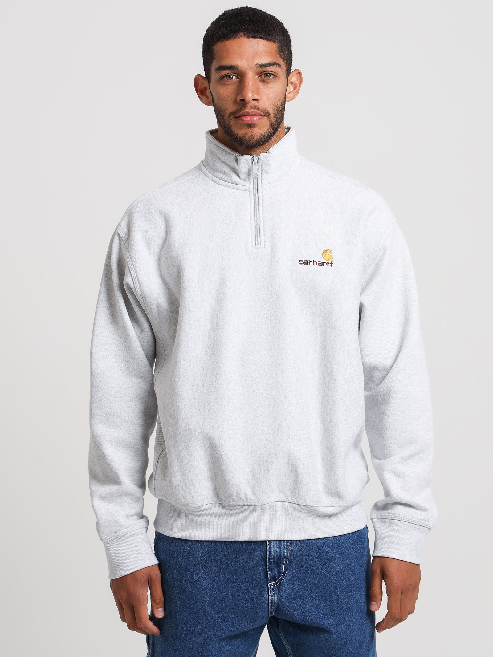 Half Zip American Zip Sweat
