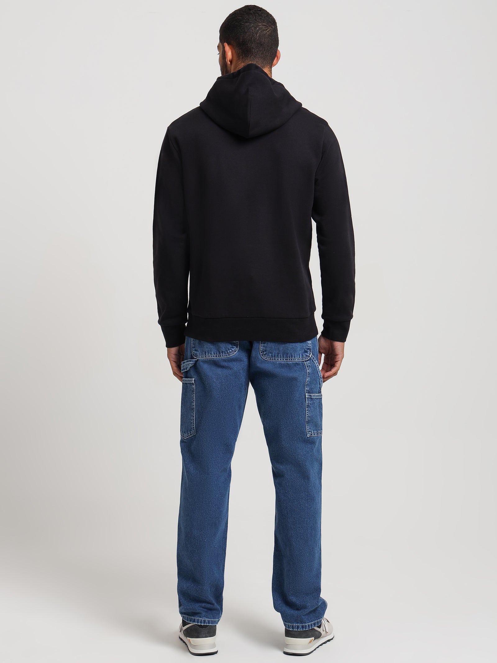 Script Embroidery Hoodie