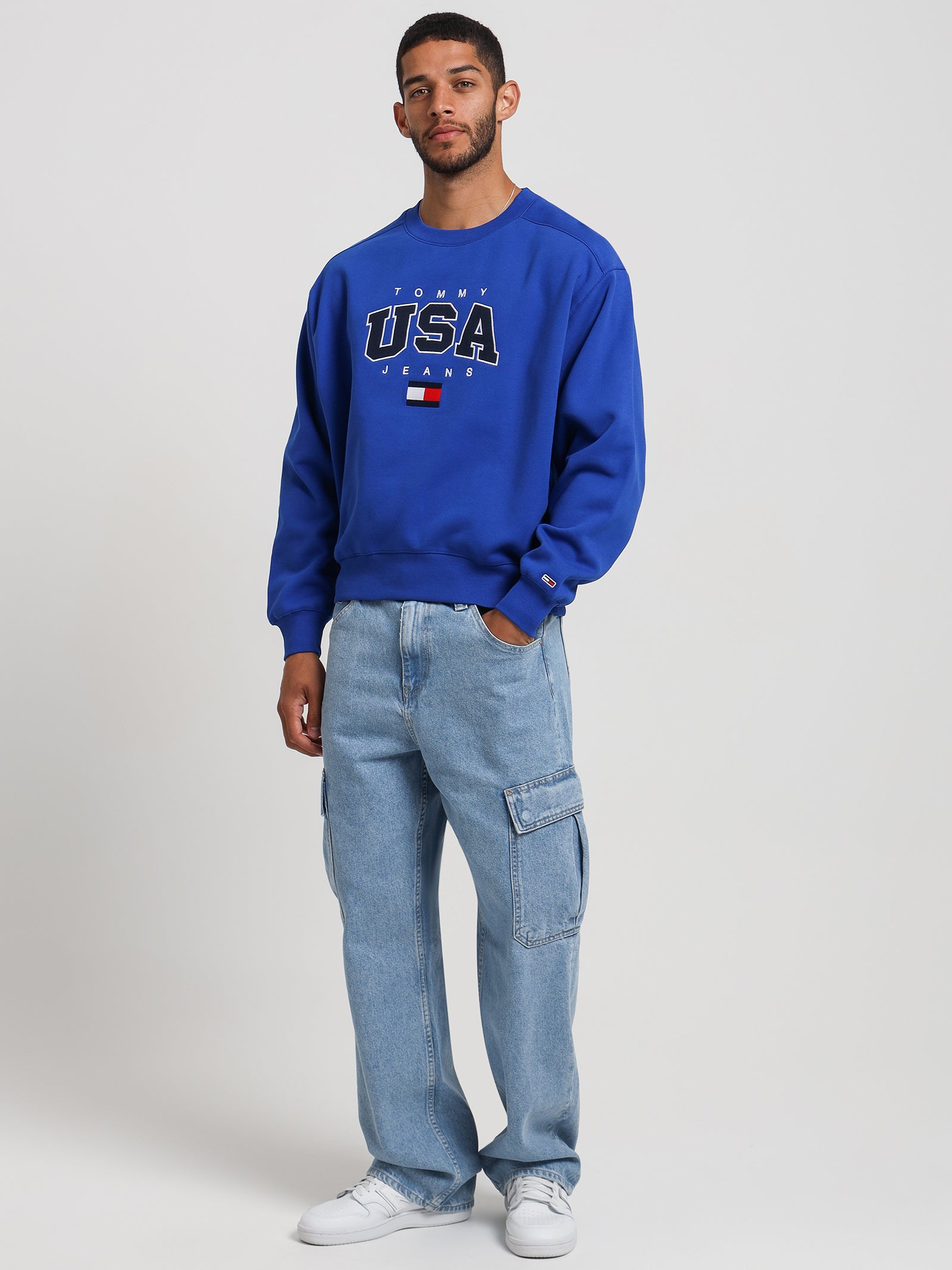 Modern Logo Sport USA Sweatshirt