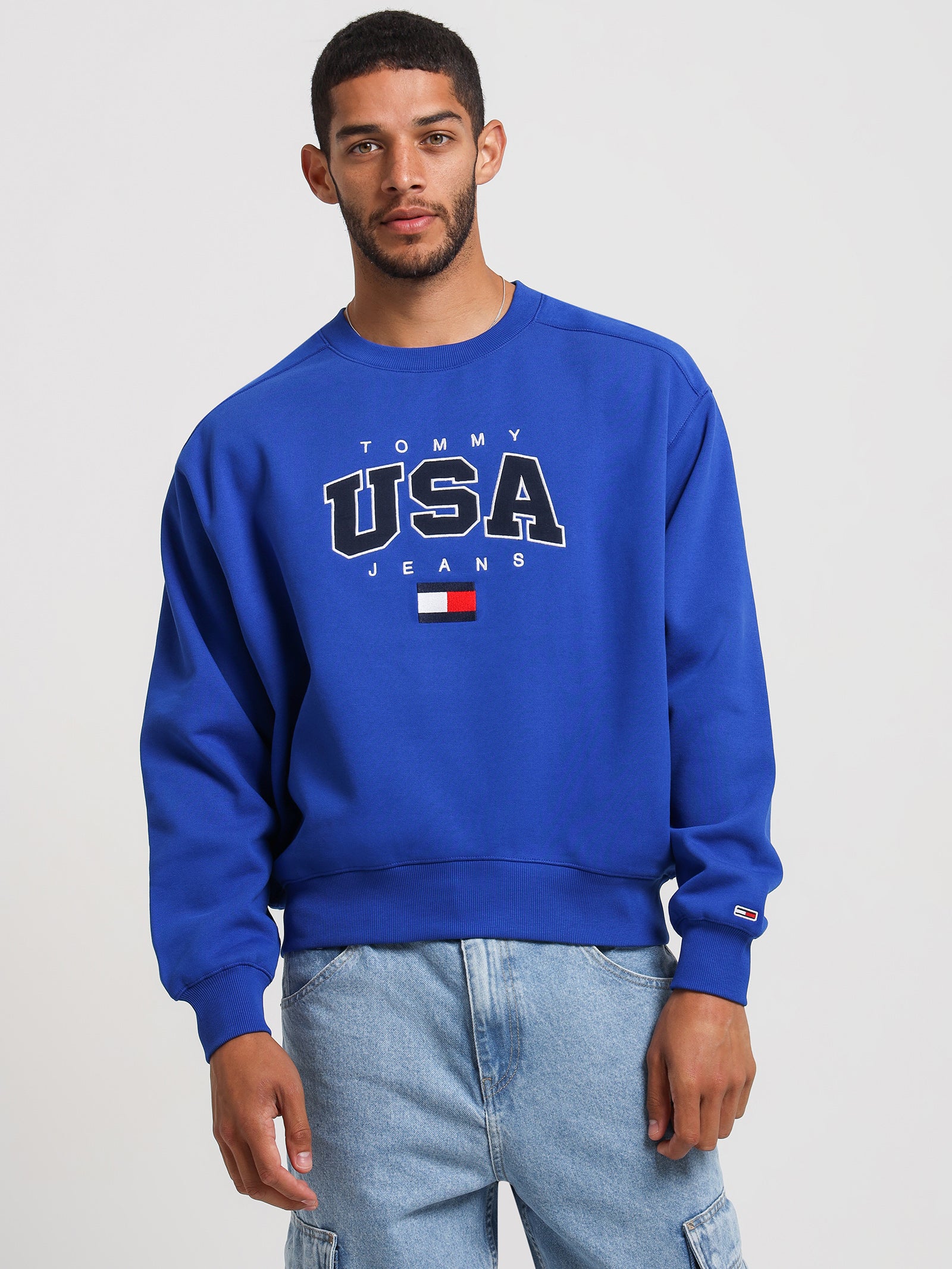 Modern Logo Sport USA Sweatshirt