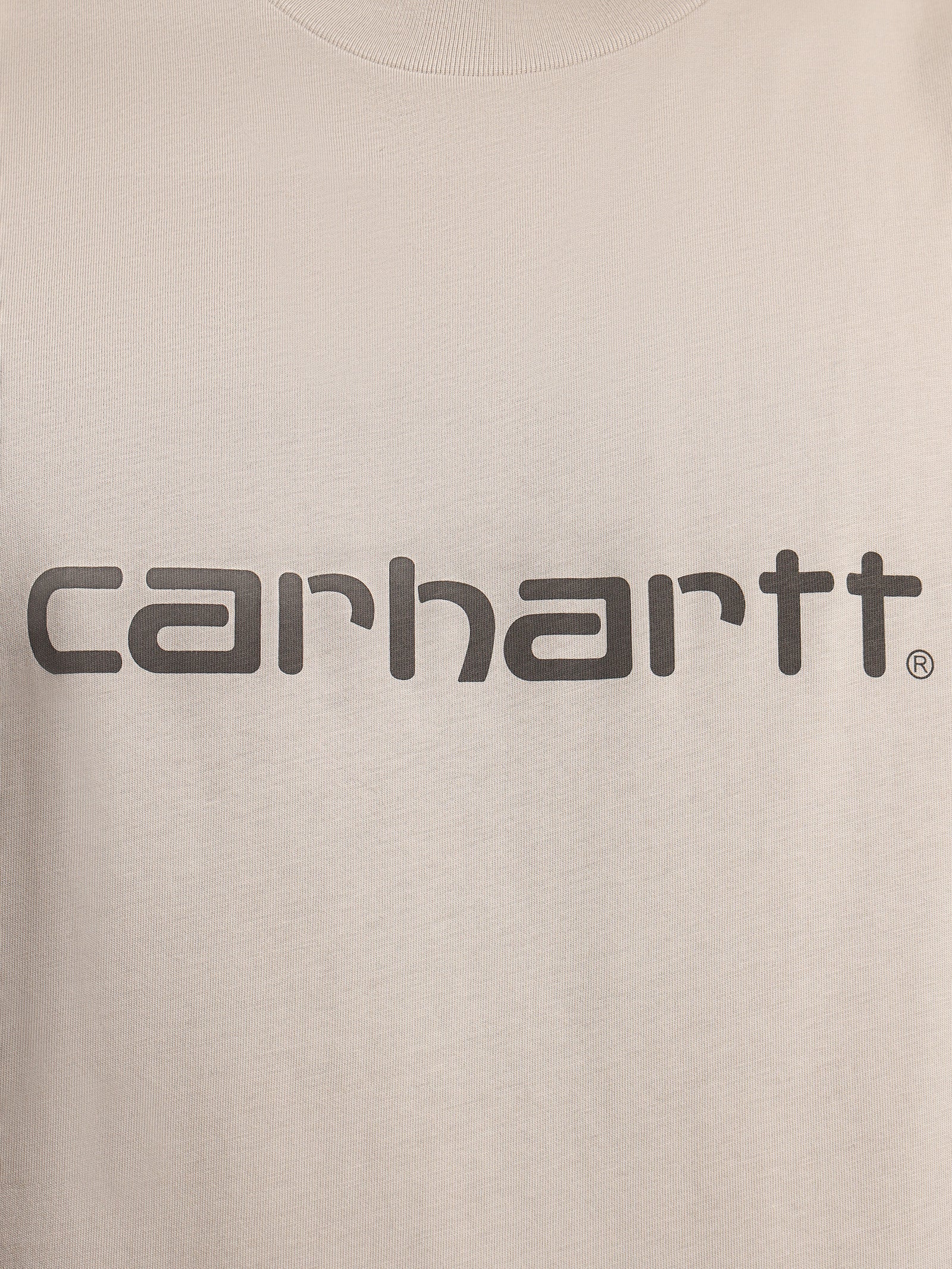 Short Sleeve Script Emboirdery T-Shirt