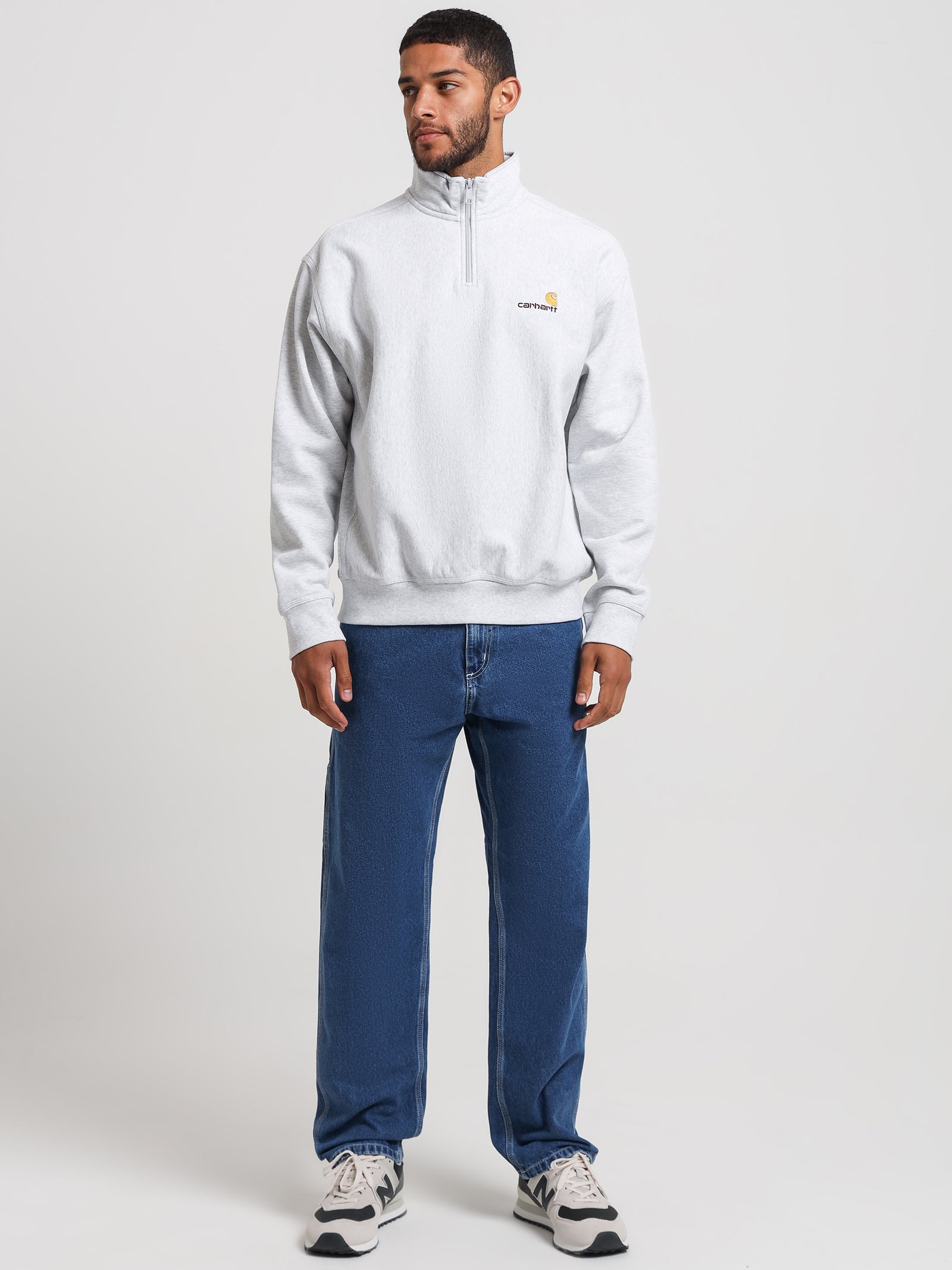 Half Zip American Zip Sweat
