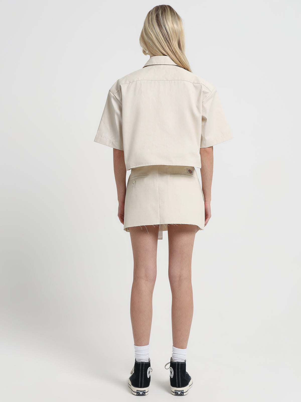 Dickies 1574 Cropped Shirt | Bone