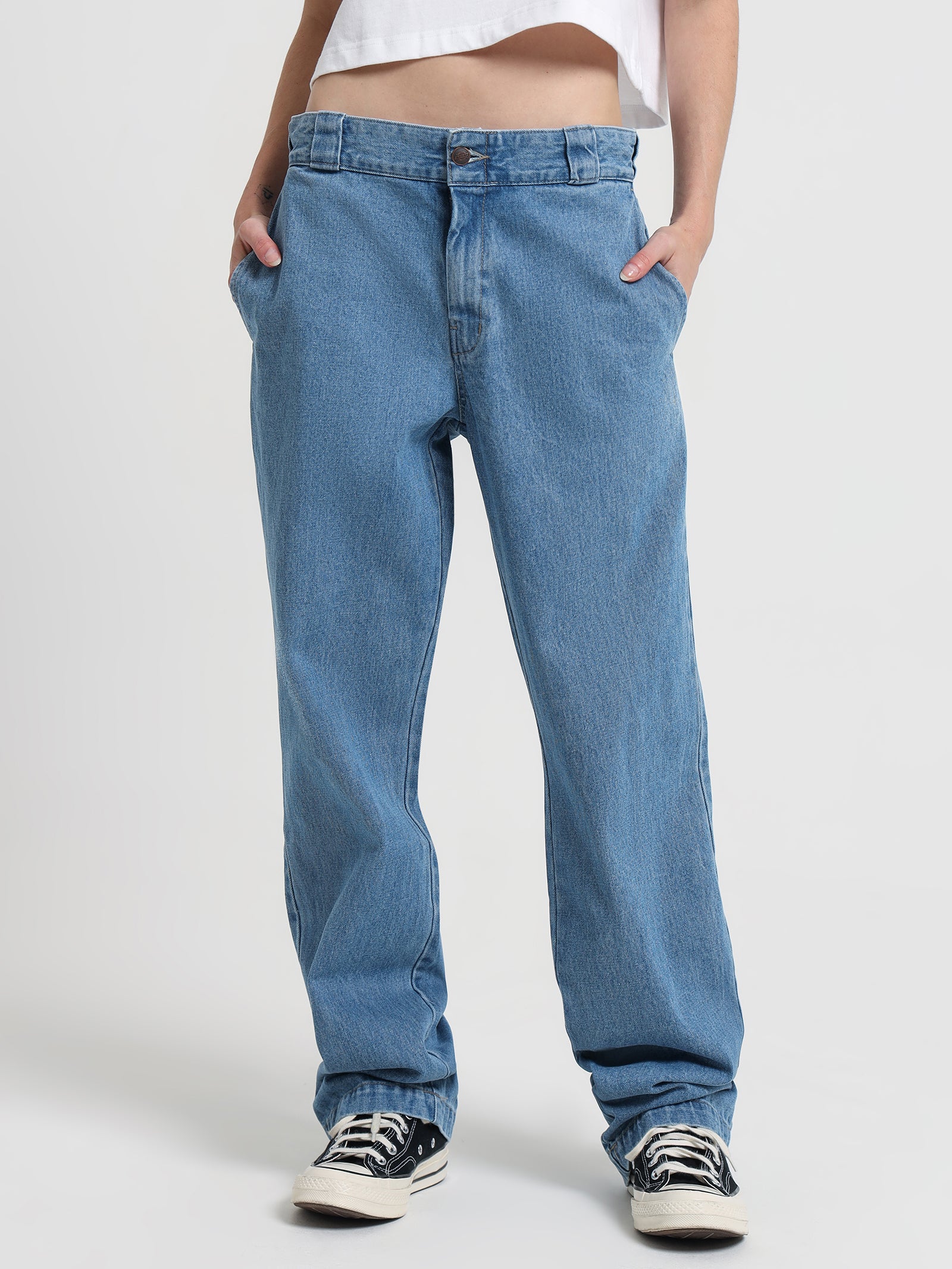 875 Denim Jeans in Light Indigo - Glue Store