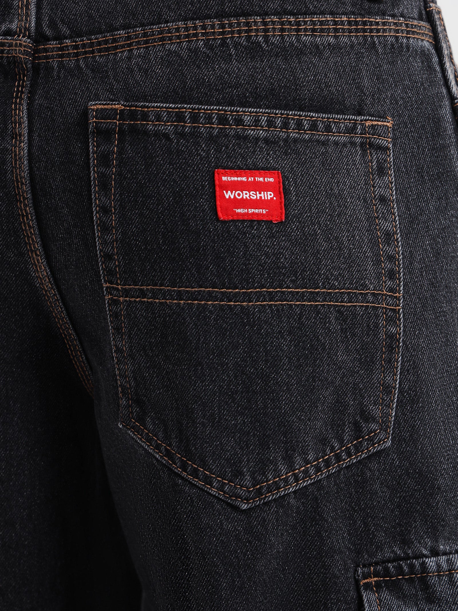 Sloucher Cargo Jeans