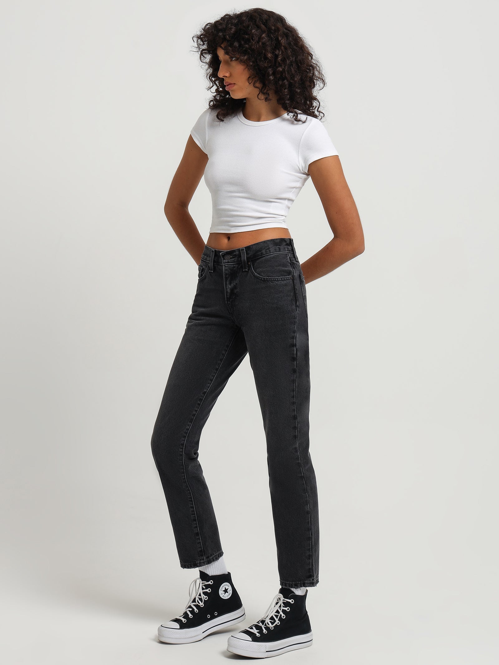 Middy Straight Jeans