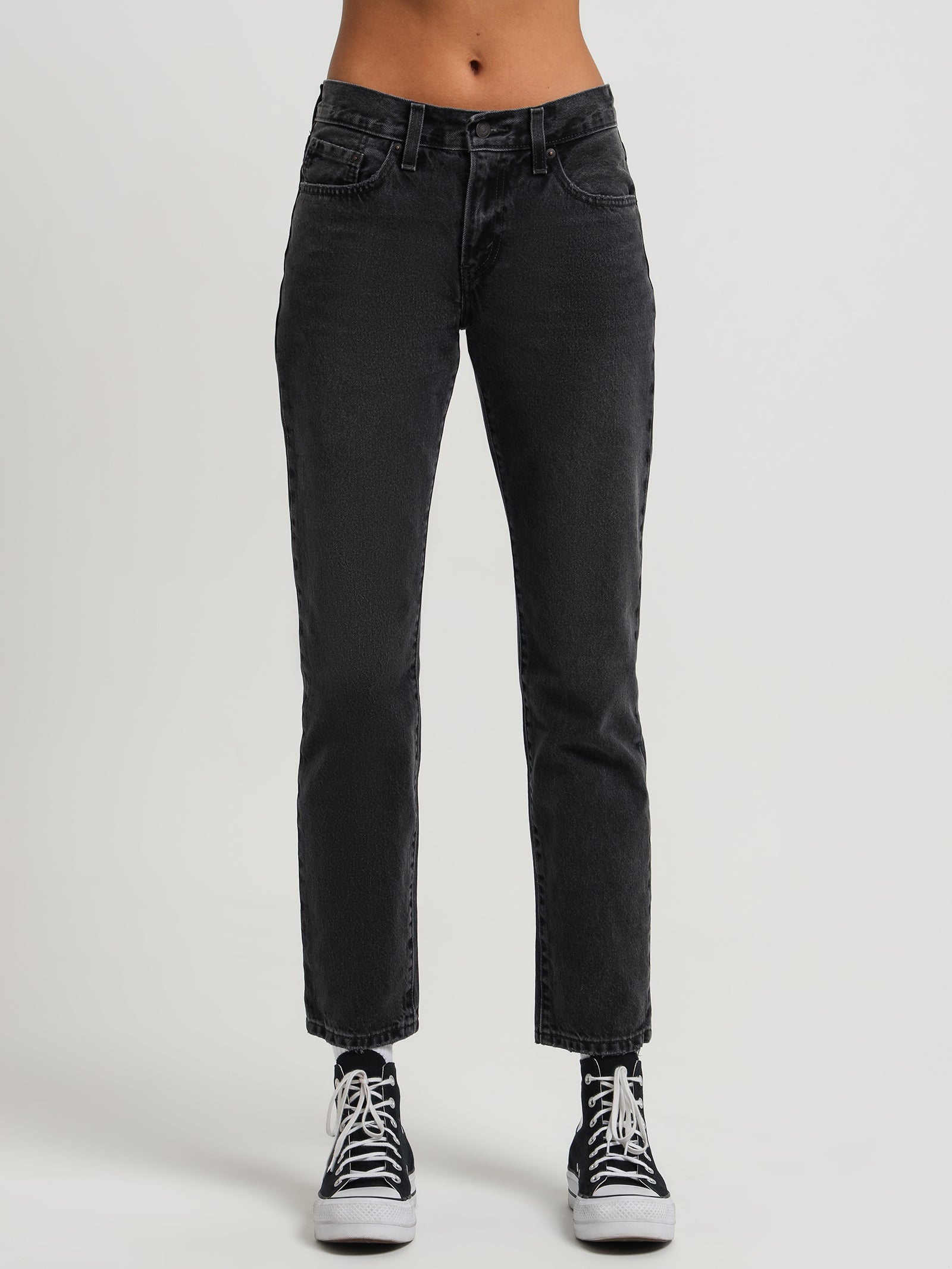 Middy Straight Jeans