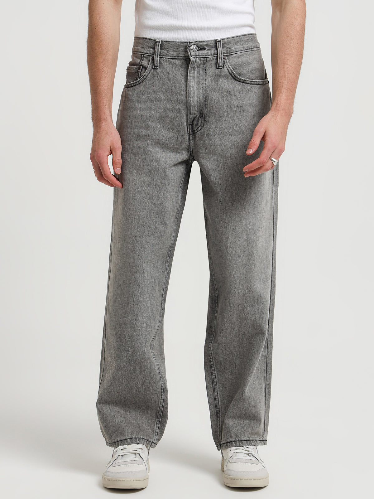 578 Baggy Jeans in Silver Silvertab