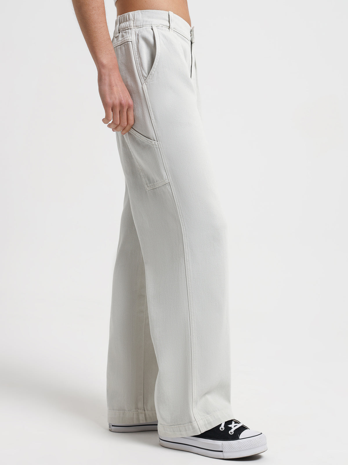 Stussy Nevada Denim Jeans | Winter Whi