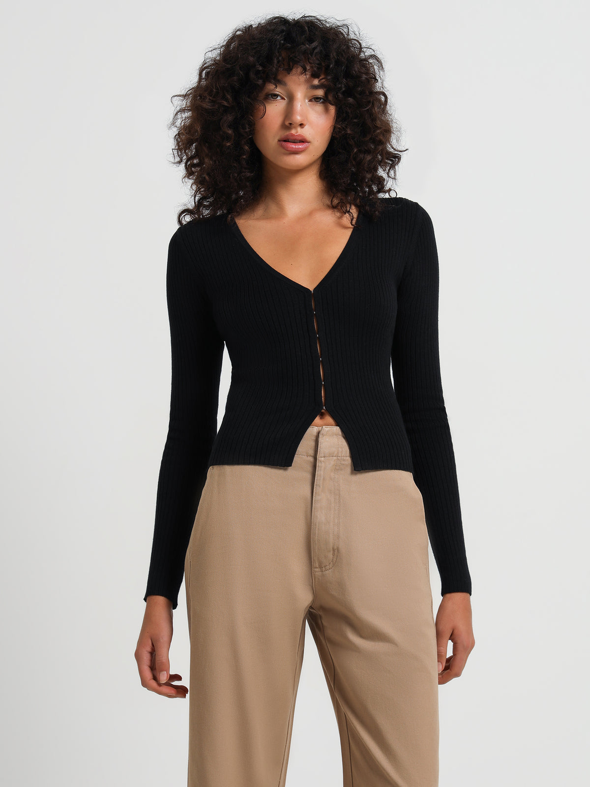 Nude Lucy Lyon Knit Cardigan | Black