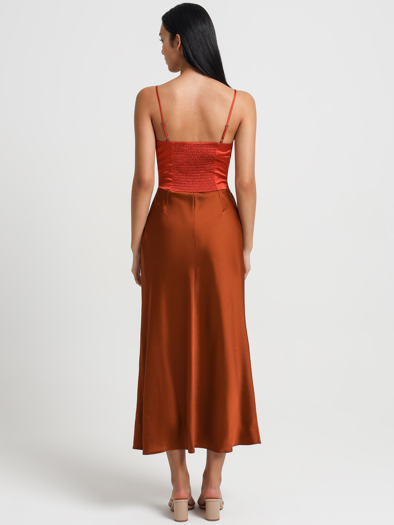 Lolita Colour Block Midi Dress