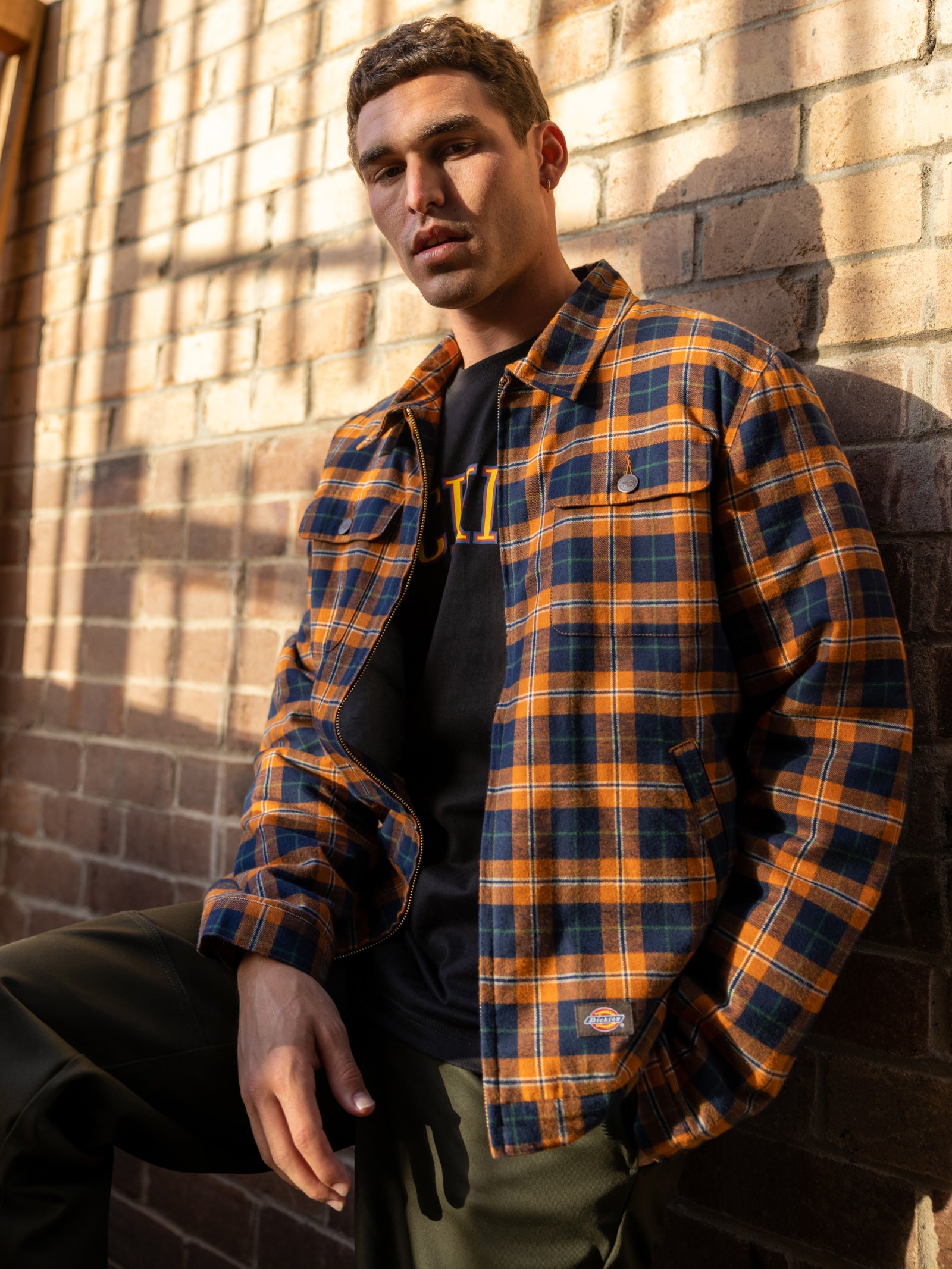 Outfit Dickies Plaid Coat Quilted Dickies Flannel Jacket Dickies