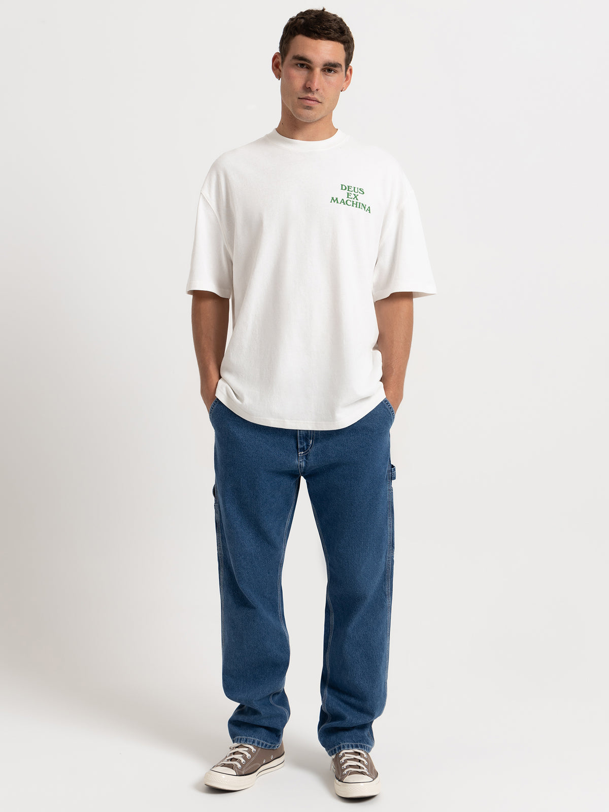 Deus This Too Shall Pasta T-Shirt | Vintage Wh