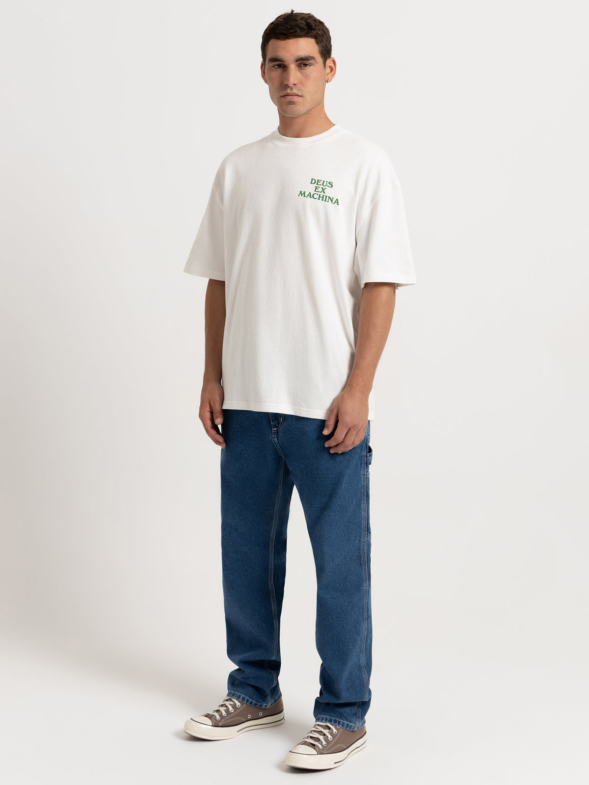 Deus This Too Shall Pasta T-Shirt | Vintage Wh