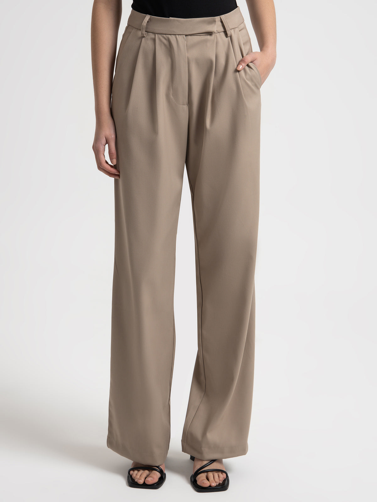 Raef The Label Mason Pants | Taupe