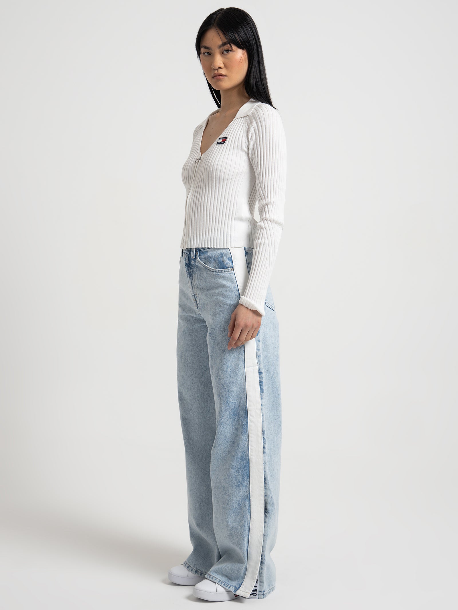 Claire High-Rise Wide-Leg Recycled Jeans