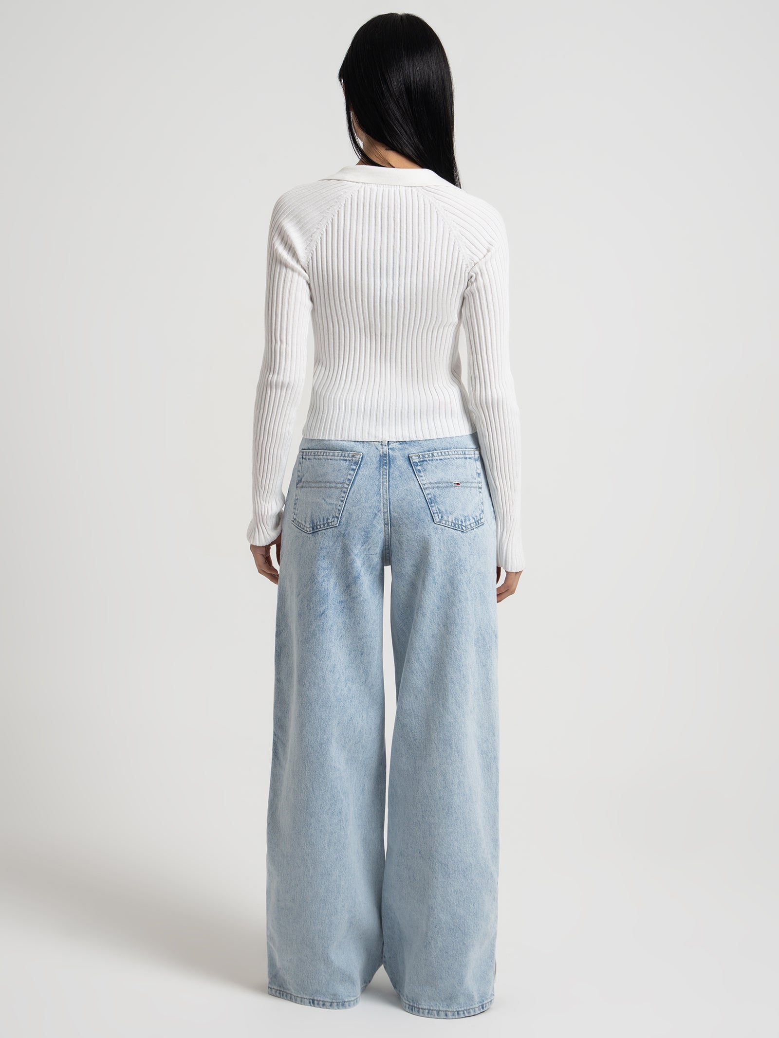 Claire High-Rise Wide-Leg Recycled Jeans