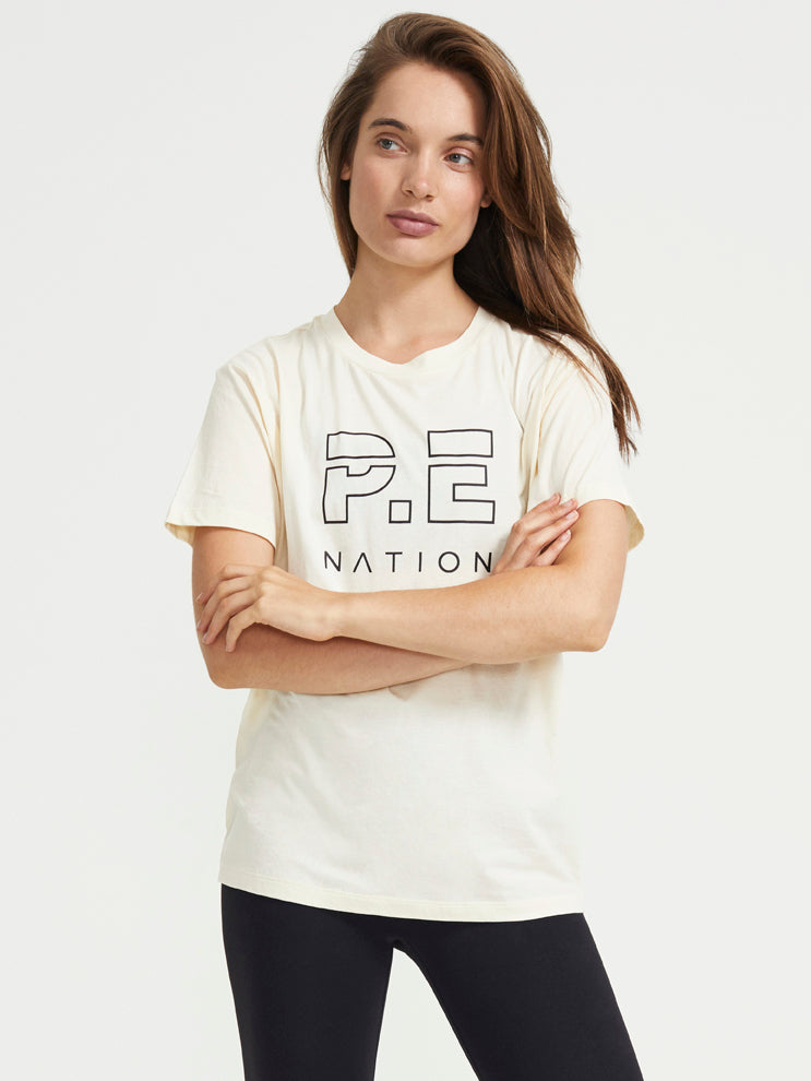 Heads Up T-Shirt in Off-White