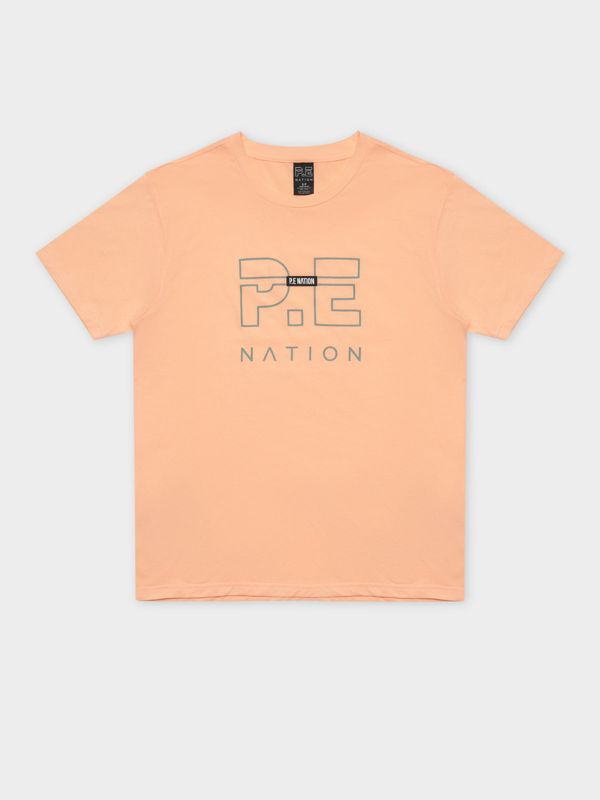 Heads Up T-Shirt in Pastel Peach