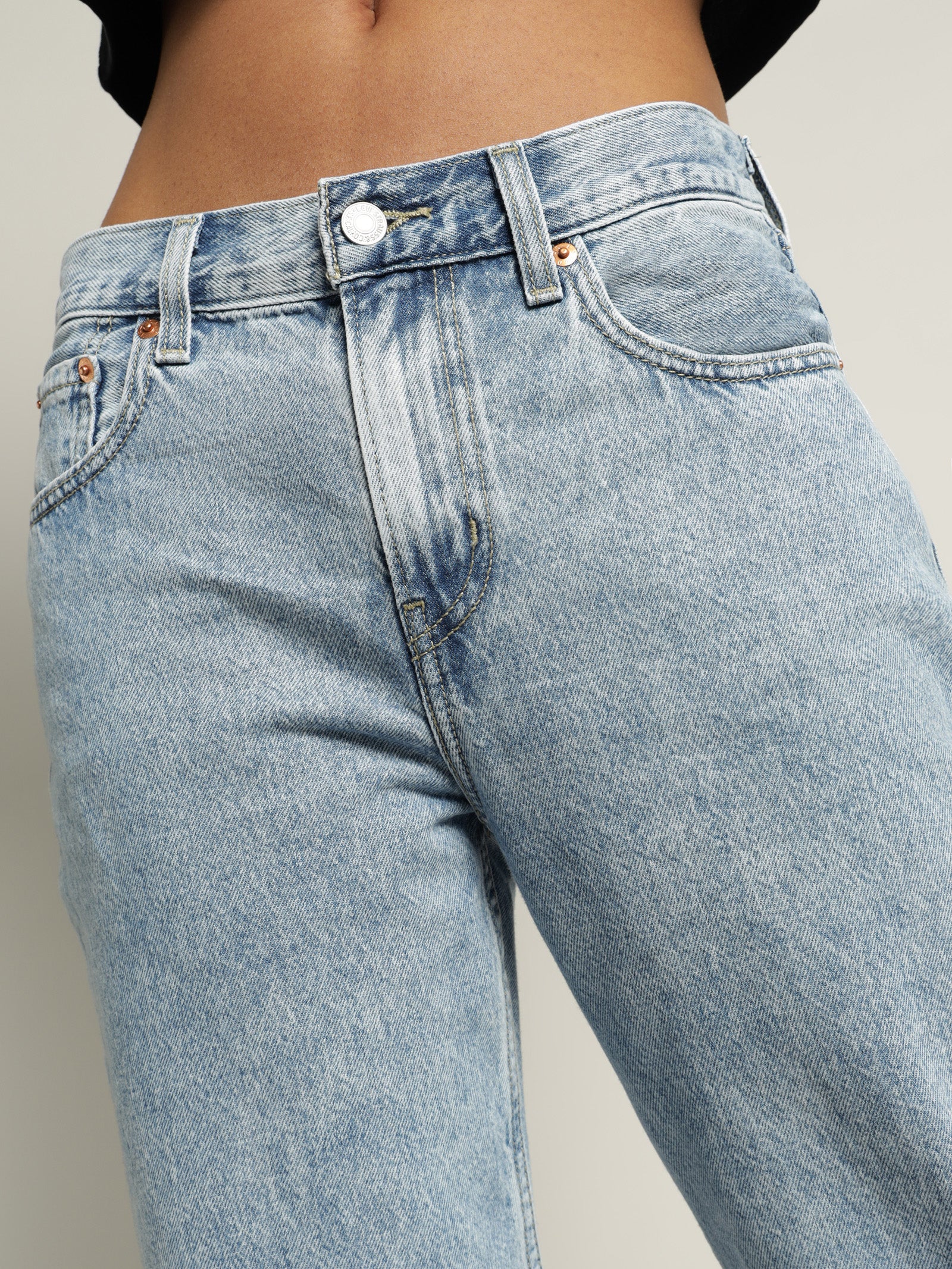 Low Pro Mid Rise Jeans