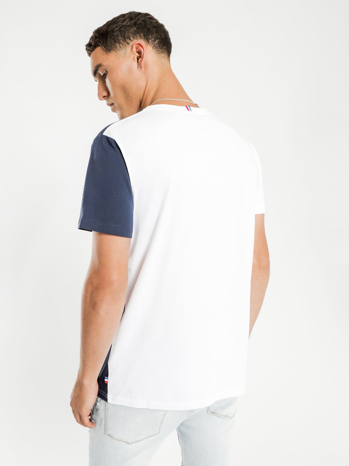 Yves Short Sleeve T-Shirt in White