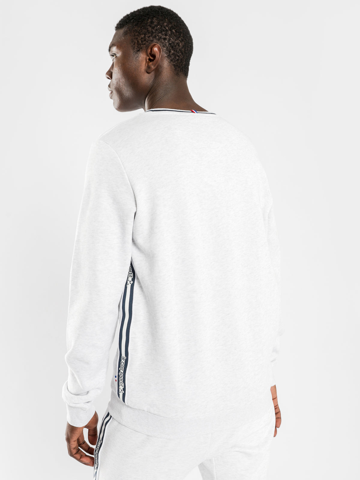 Maison Pullover Sweat in Snow Marle