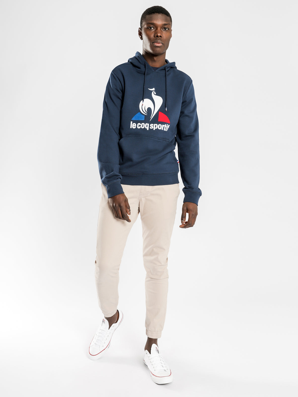 Labrit Hooded Sweater in Navy