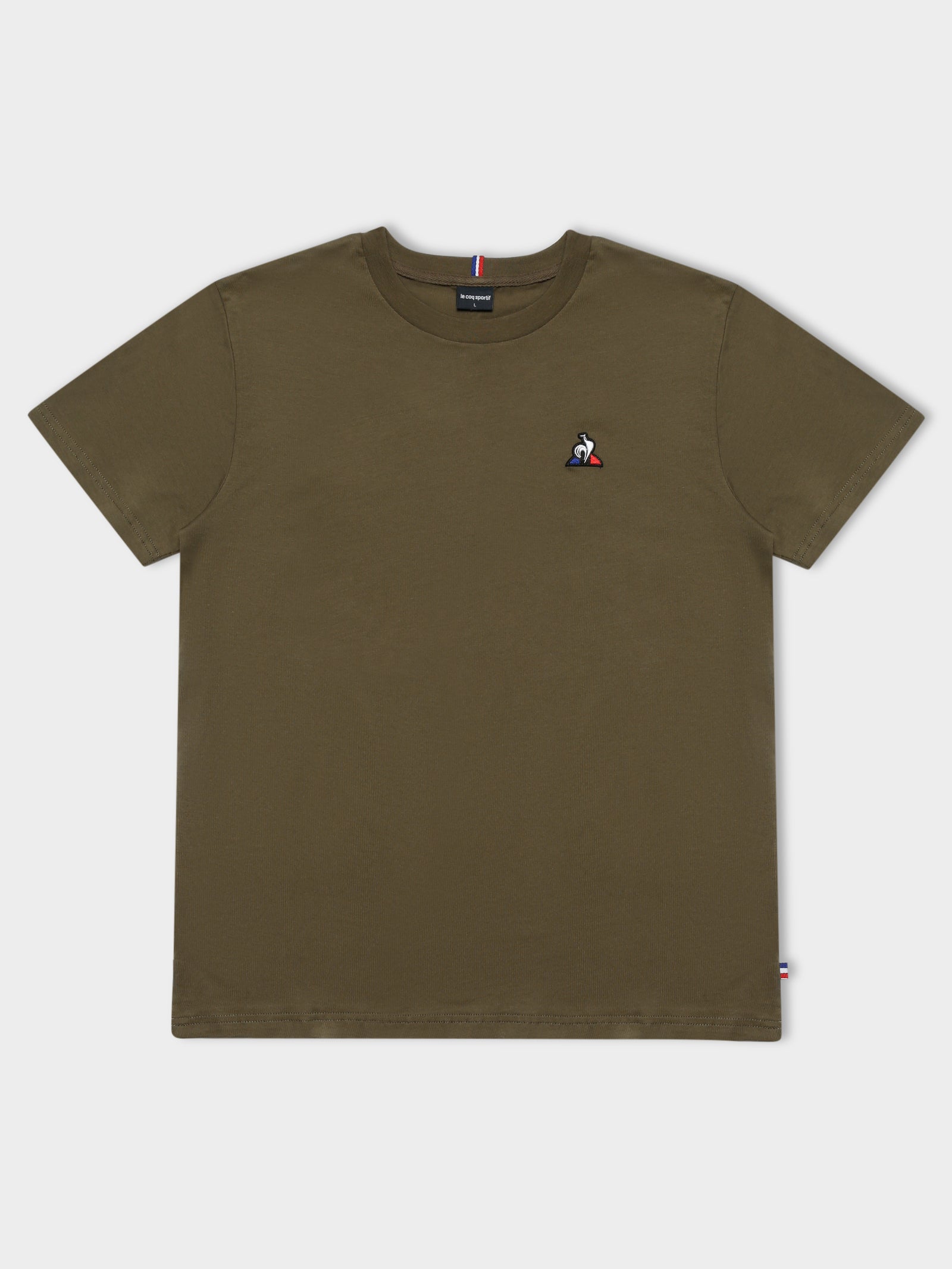 Le Coq Sportif Essential T-Shirt Khaki | Glue Store