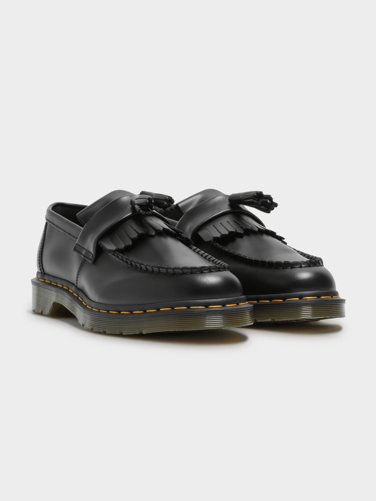 Unisex Adrian Tassel Loafers in Black