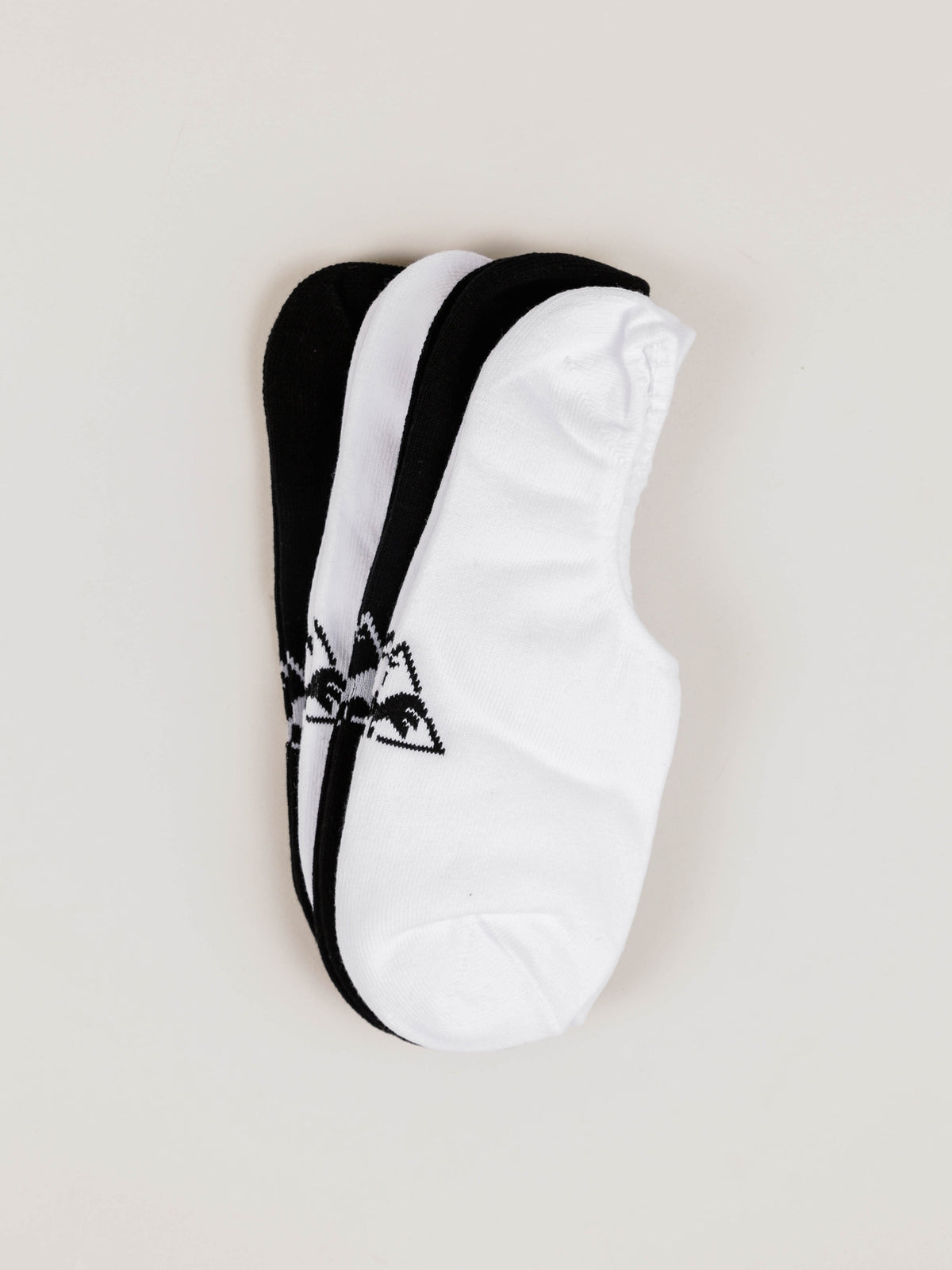 Plainer Socks in White &amp;amp; Black