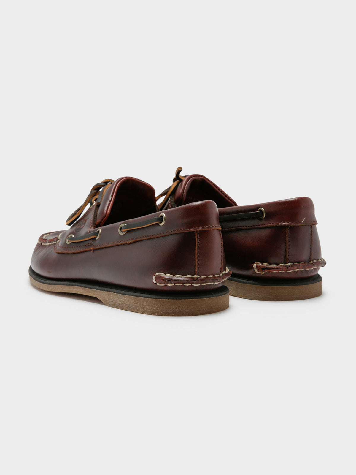 Timberland Mens Classic 2-Eye Boat Shoes | Brown