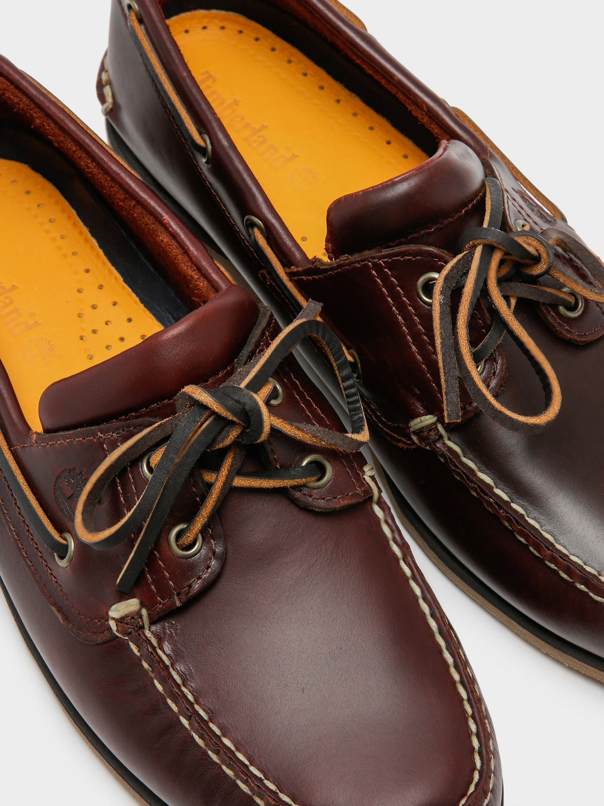 Timberland Mens Classic 2-Eye Boat Shoes | Brown