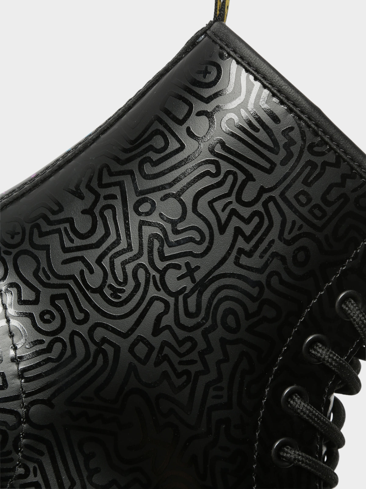 Unisex 1460 Keith Haring Boots in Black
