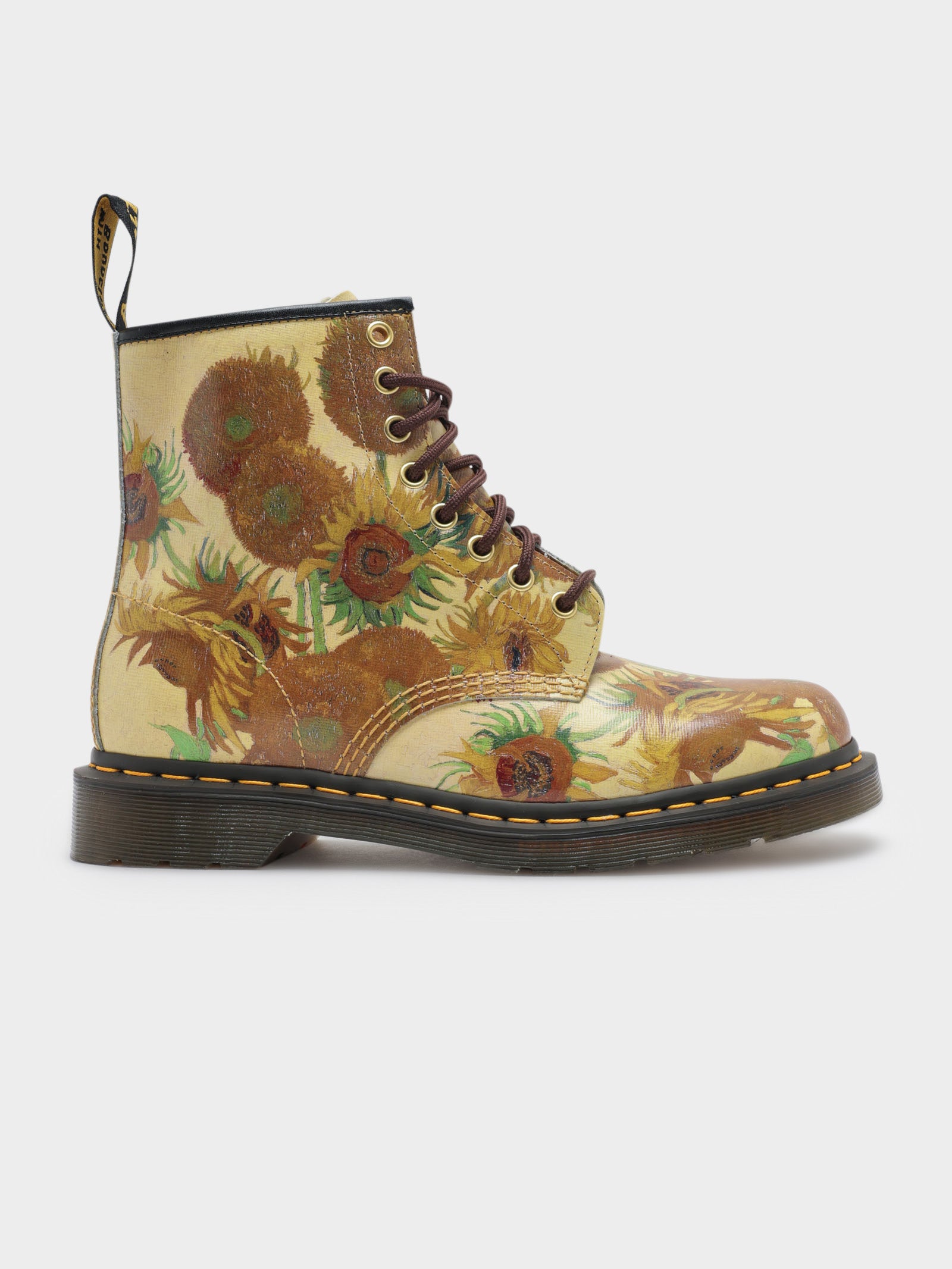 Unisex Dr Martens x National Gallery Gough Sunflower 1460 Boots