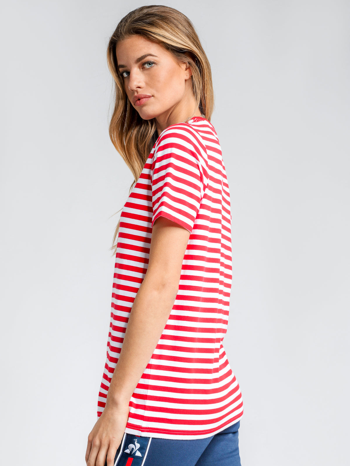 Simone T-Shirt in Red Stripe
