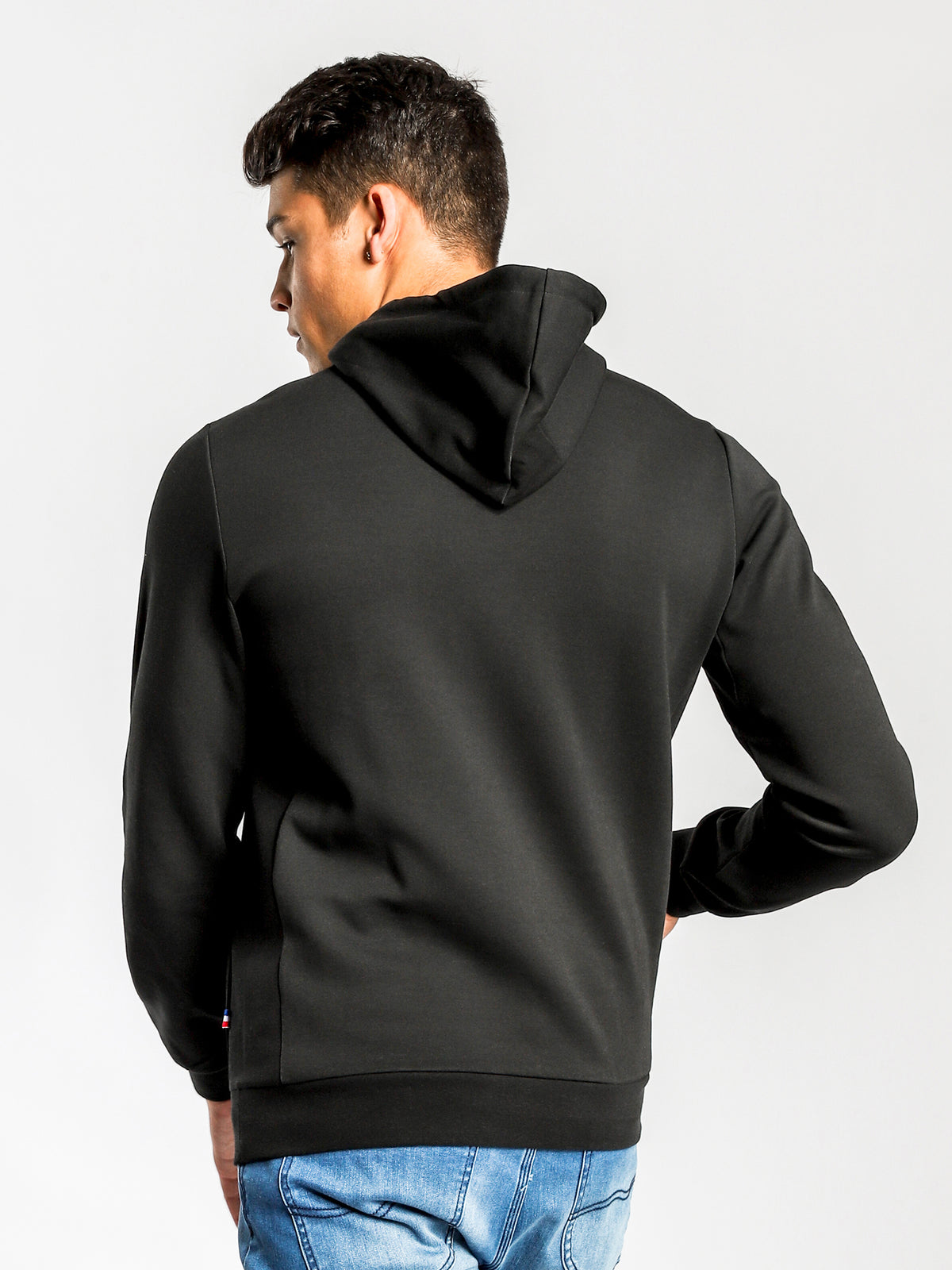 Essentiel Hooded Sweater in Black