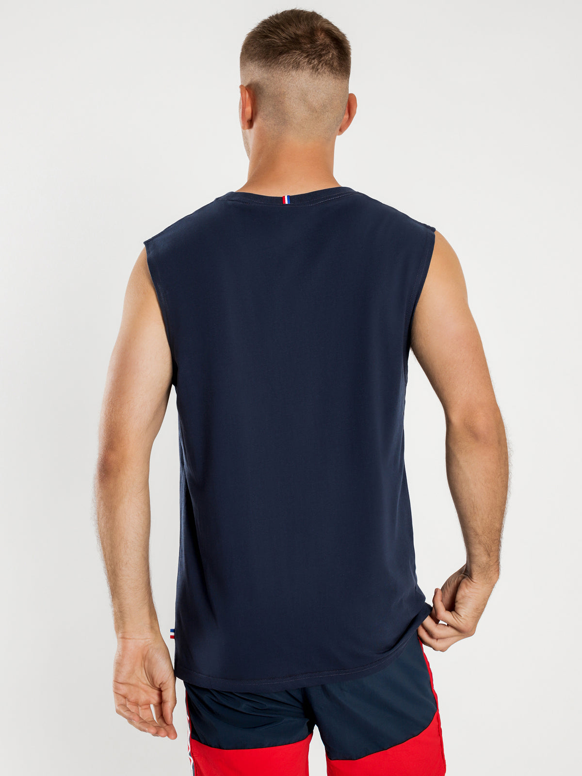 Dinan Muscle T-Shirt in Blue