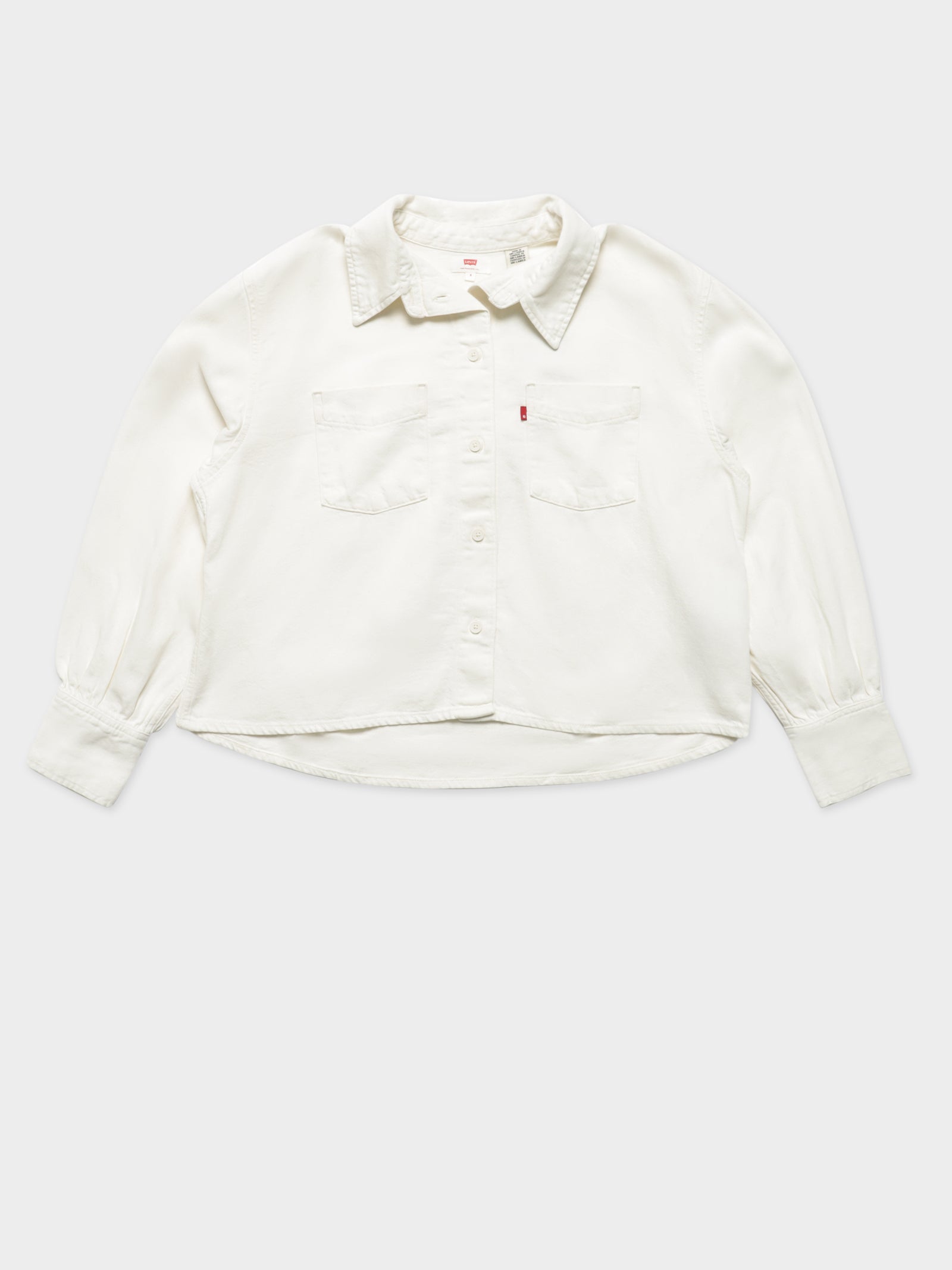Zoey Utility Pleated Shirt