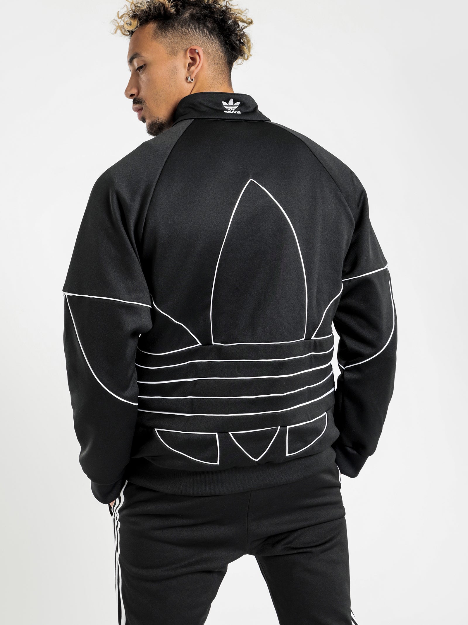 Activewear Jackets Adidas Originals Big Trefoil Track Top Adicolor